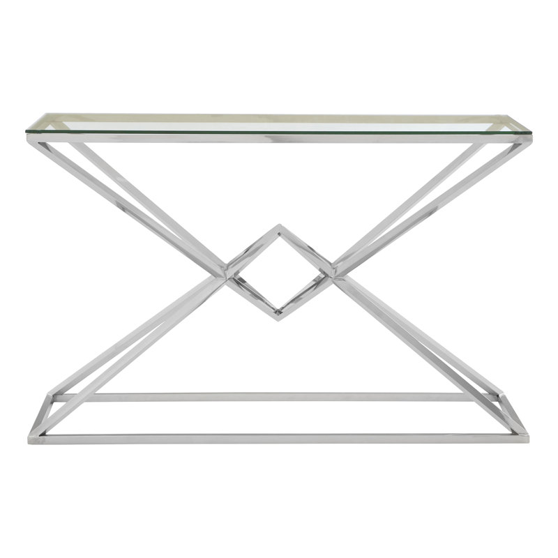 Fultz Solid Coffee Table, H 76 x W 120 x D 40 cm