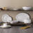 Noritake Haku Set of 4 Salad Plates, 8-1/2"