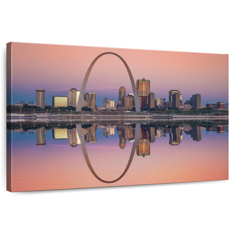 Rorry St Louis Skyline, 30" H x 45" W