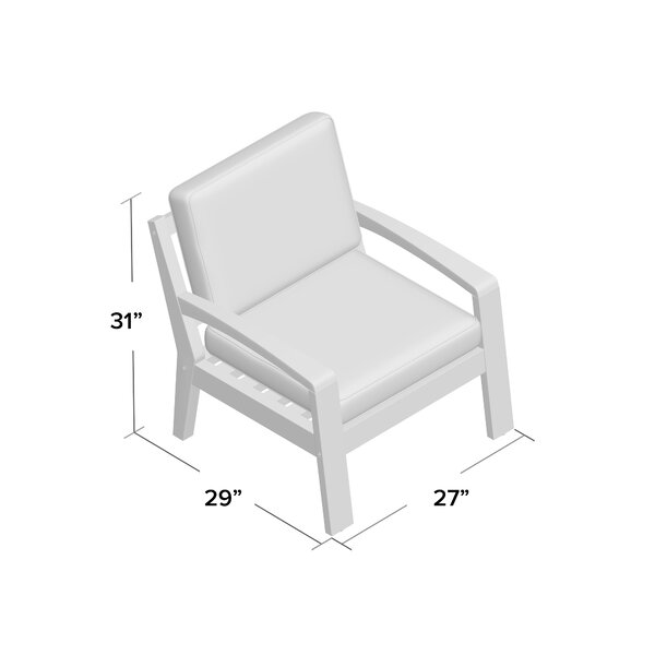 Sol 72 Outdoor™ Berkley Upholstered Armchair & Reviews | Wayfair