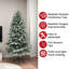 5.91' H Artificial Fir Christmas Tree