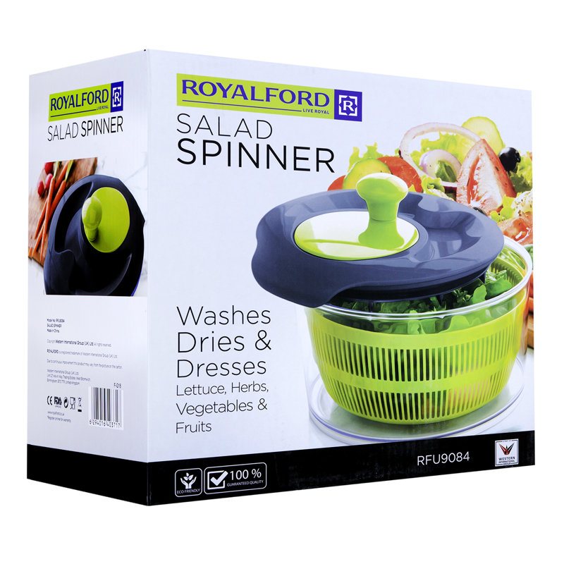 ROYALFORD Plastic Salad Spinner