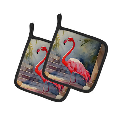 Caroline's Treasures Nautical Collection Polyester Potholder Set