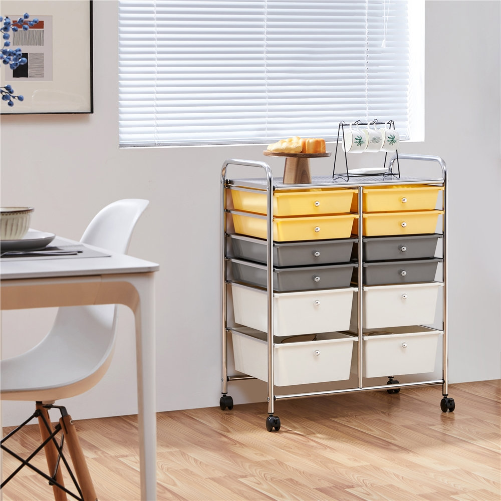 82cm H x 63cm W Utility Cart with Wheels