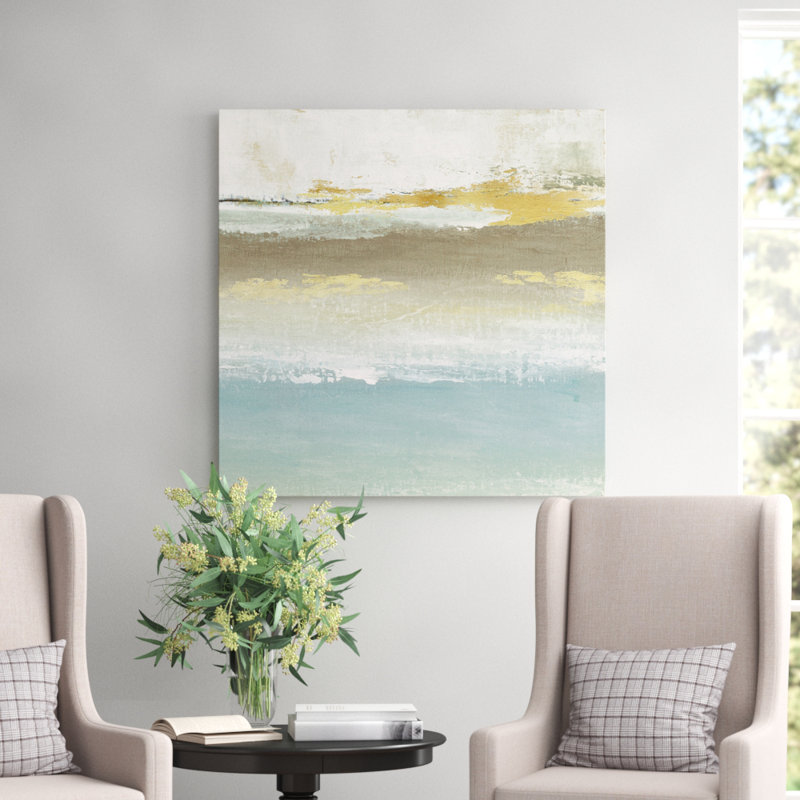 «Soft Solace Détail II», peinture, H 40 po x l 40 po x P 1,5 po, Toile tendue
