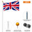 In-Ground Flag and Flagpole Set-1915481366