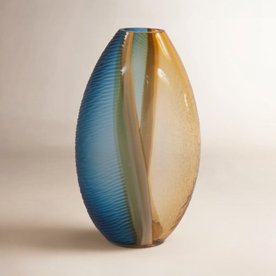 Carthage Handmade Glass Table Vase