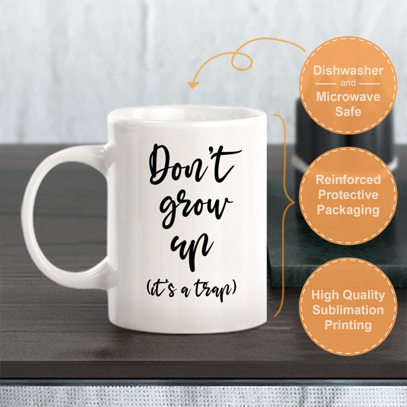 Polypropylene Plastic Coffee Mug