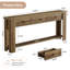 180cm Console Table
