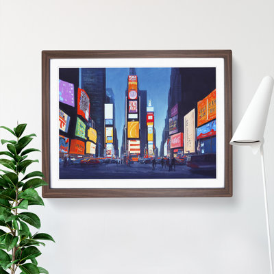 New York City Times Square Vol.7 - Framed Print