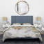 White And Gold Modern Abstract II - Abstract Duvet Cover Set-1776451868