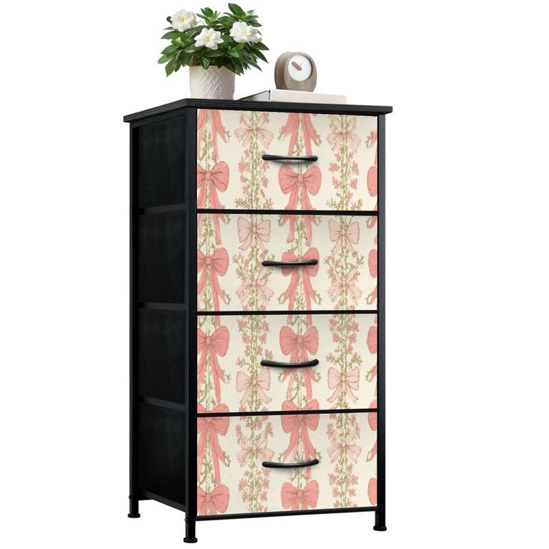 Commode de rangement verticale 4 tiroirs