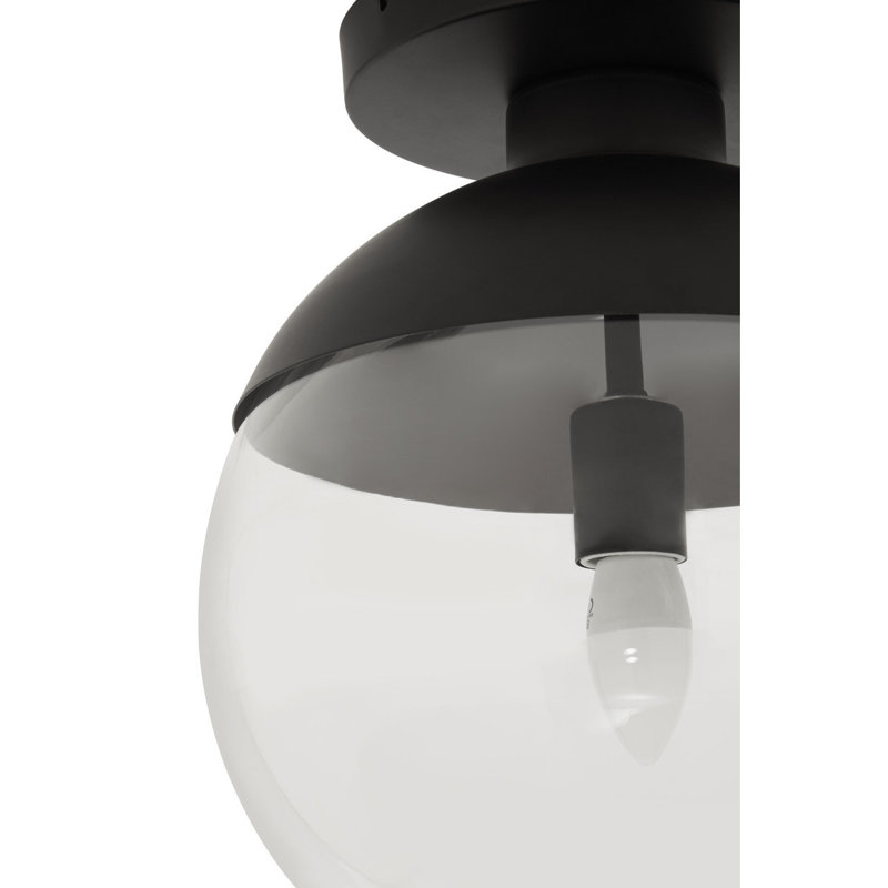 Royce Flush Mount, Black