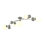 Sprig 5 - Light 61.7" Semi Flush Mount