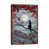 Classic Brown Wood Floater Framed