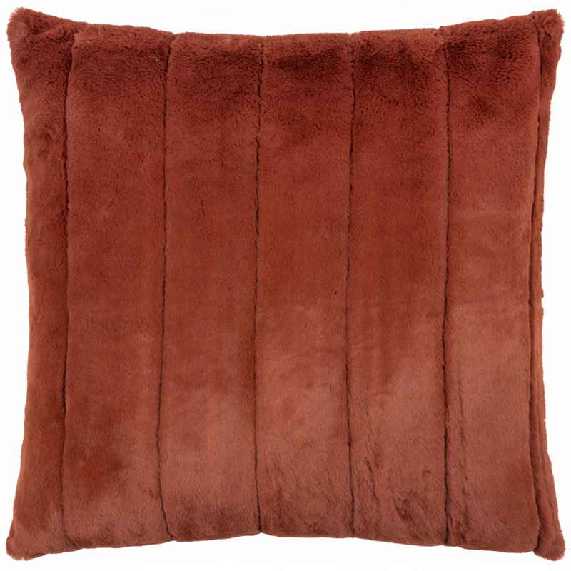 Empress Square Cushion, 45cm H x 45cm W, Rustic Brown