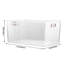 Plastic Makeup Organiser