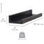 Tablette murale en bois récupéré Travus-803725557-803725559