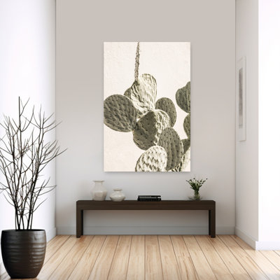 Art contemporain contemporain avec cactus