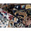 Tapis traditionnel Kelayeh couleur marin