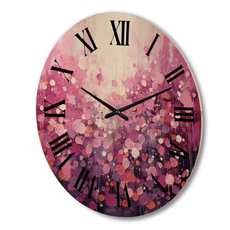 Olivarria Solid Wood Wall Clock, Extra Large