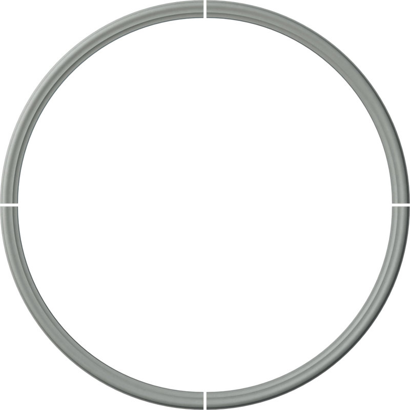 Ensemble d'anneaux de plafond 38 x 38 1/2 po x P 35 1/4 po x l 1 5/8 po x P 3/4 po, Paquet de 4 (forme un cercle complet)