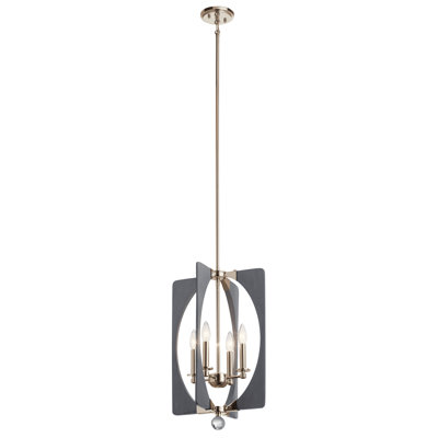 4 - Light Square / Rectangle Chandelier