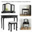 Ensemble de meuble-lavabo avec tabouret Garver-465809432