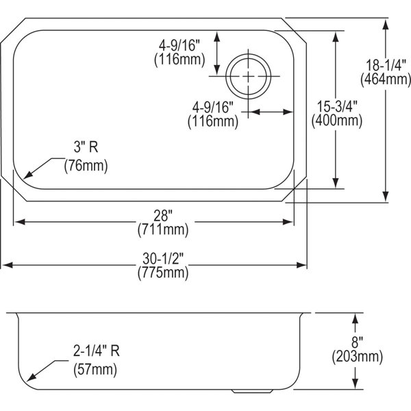Dimensions du produit