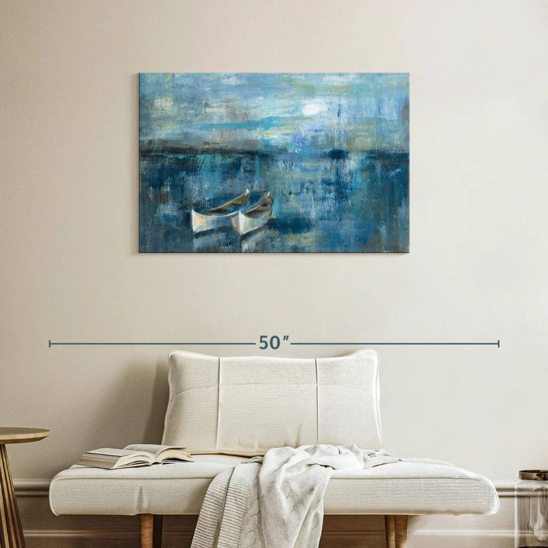 Mehar Two Boats, 24" H x 36" W