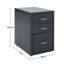 Eulonda 28cm Wide 3 -Drawer Mobile File Cabinet-1757004956