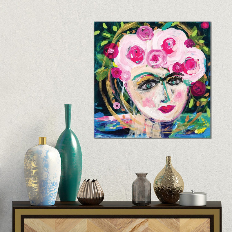 I Can See Your Halo by Carrie Schmitt - Gallery-Wrapped Canvas Giclée on Canvas, Canvas, 45.72 cm H x 45.72 cm W x 1.91 cm D