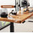 Solid Wood Electric Lifting Standing Desk-1877525045