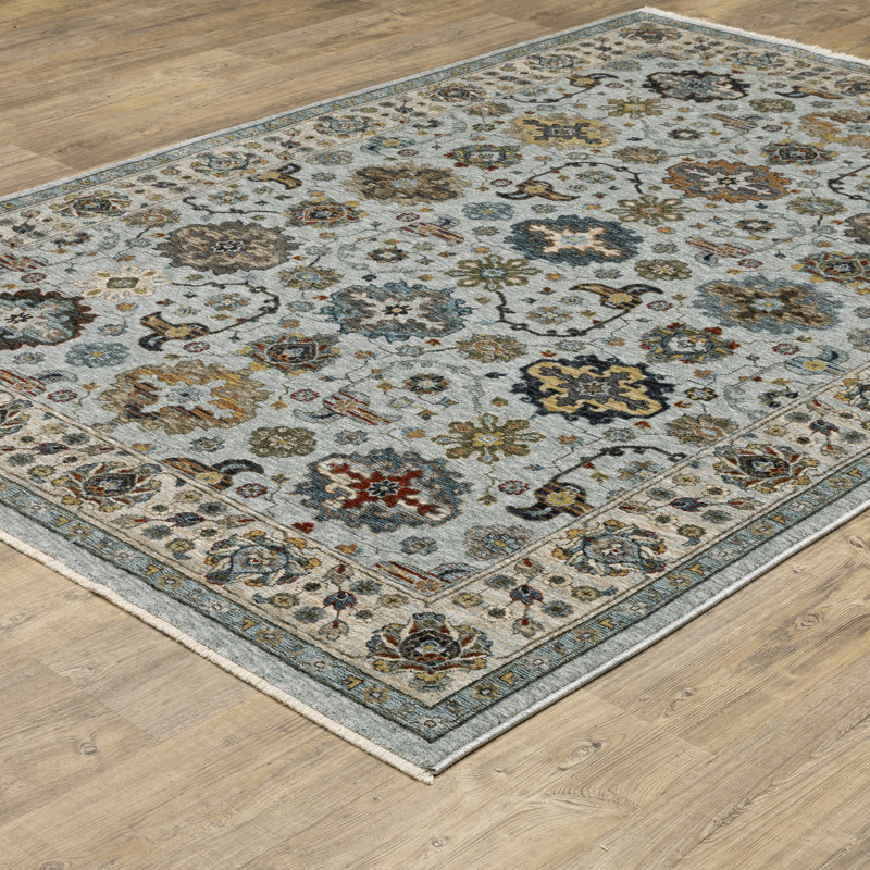 Hovis Oriental Indoor Rug, Rectangle 2' x 3'
