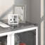 Bacs de rangement empilables avec couvercles, roues et pliables-1809853539