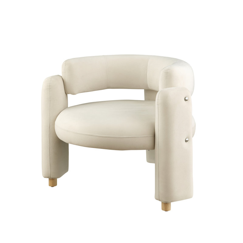 Chaise d'appoint, Tissu blanc