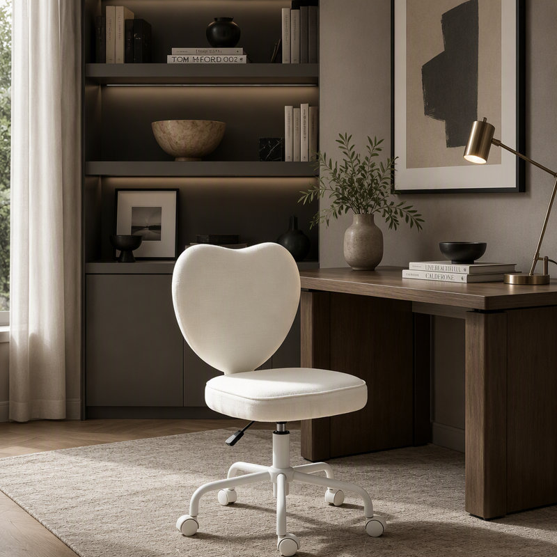 Chaise de bureau ergonomique en filet avec support lombaire réglable et accoudoirs rabattables pour un confort optimal