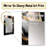 Gold And Black Marble Mirage V - Marble Decorative Mirror, Modern Wall Mirror, Printed Metal Art-1150156683