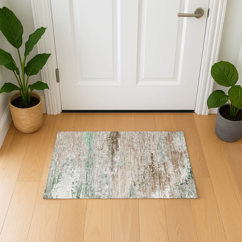 Premium Machine Washable Otte AMF1777 Modern Rug, Rectangle 1'8" x 2'6"