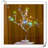 20" 108 LED Tabletop Bonsai Tree Light, Sparkly Fairy Spirit Tree Lights, Battery/USB Operated, DIY Artificial Tree Lamp For Bedroom Desktop Christmas Indoor Decoration Lights (Colourful)