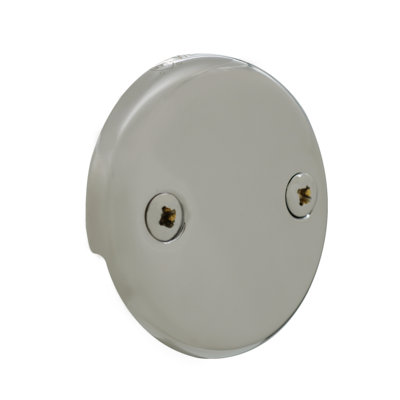 Façade de baignoire 3-1 / 8 "à deux trous et vis