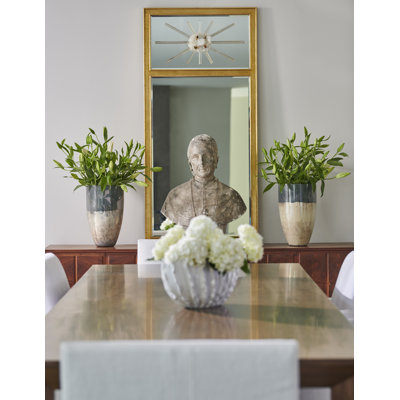 Wood Flat Wall Mirror