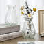 Vase de table en verre Mishell