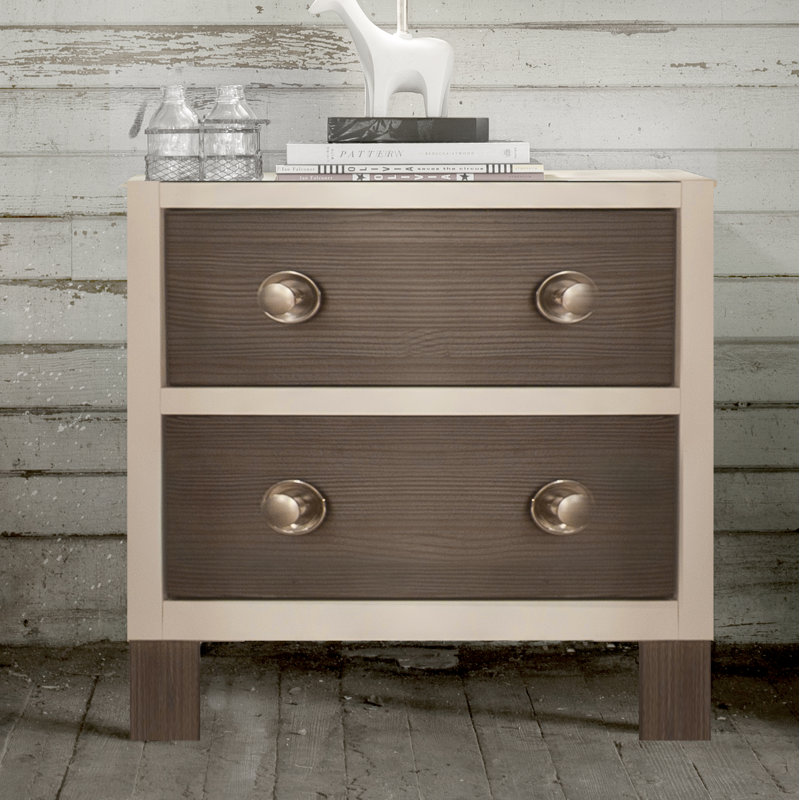 2 - Drawer Nightstand