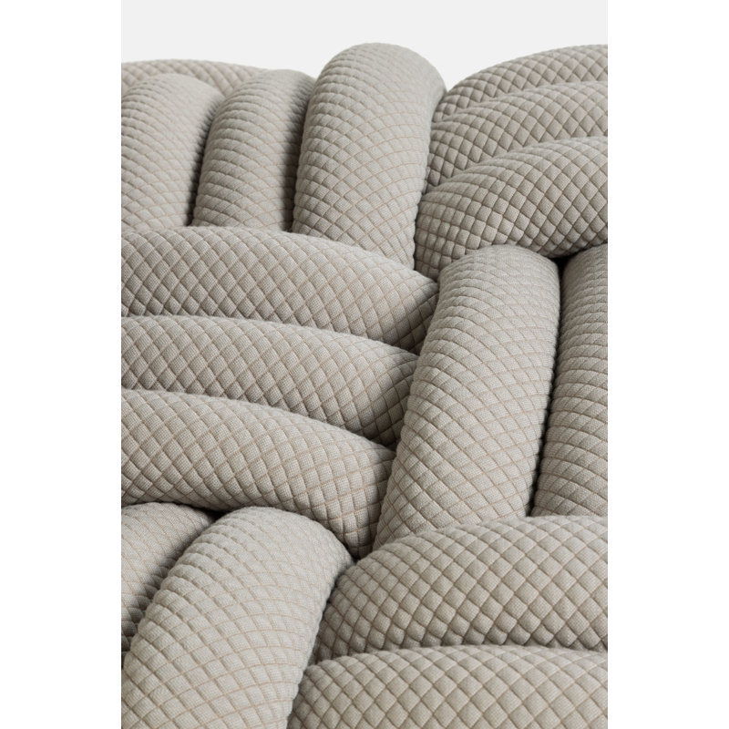 Knitty Armchair, Pearl Taupe