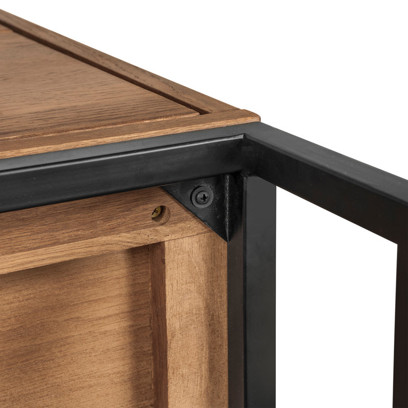 72.6'' Sideboard, Dark Brown