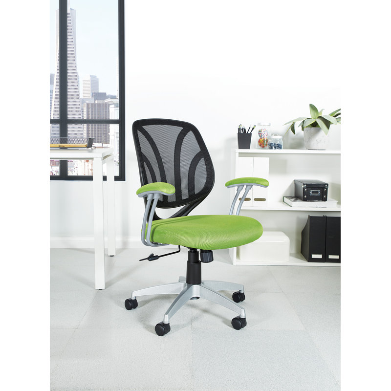Chaise de travail en maille Hatten, Vert