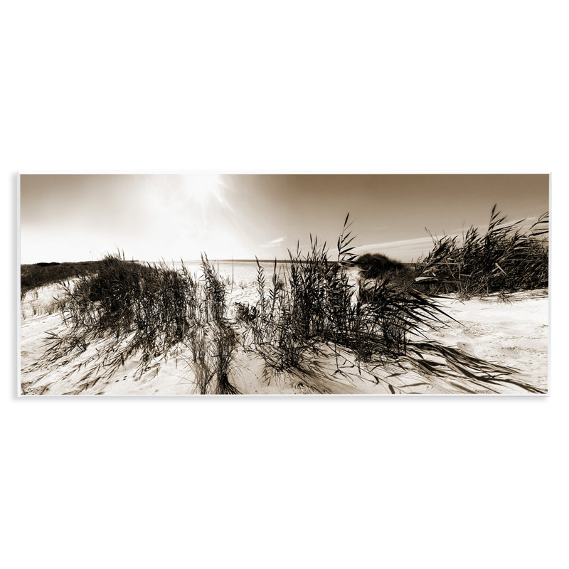 "Vent dans les dunes", art mural sur bois par Noah Bay