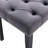 Heng Ming Upholstered Tufted Bench Ottoman , Velvet Dining Bench Bedroom Bench  Footrest Stool Accent Bench For Entryway Dining Room Living Room, Dark Gray-220062948