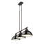 Luminaire suspendu linéaire 3 lumières Laramy-107150113-107150117